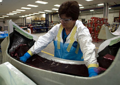 Carbon Fibre Aircraft Part